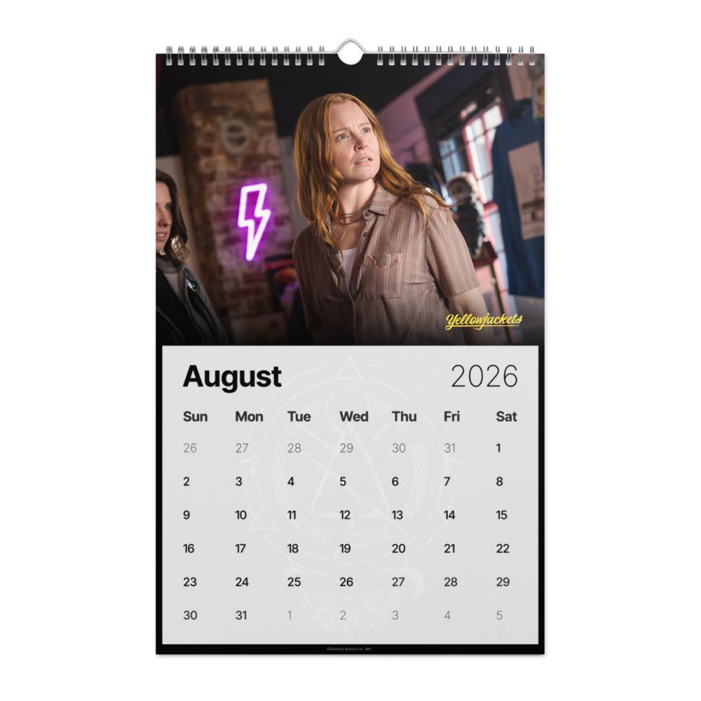 Yellowjackets 2026 Wall Calendar - Paramount Shop
