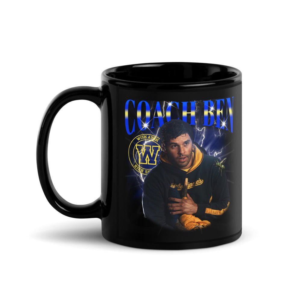 Yellowjackets Coach Ben Heartthrob Black Glossy Mug - Paramount Shop