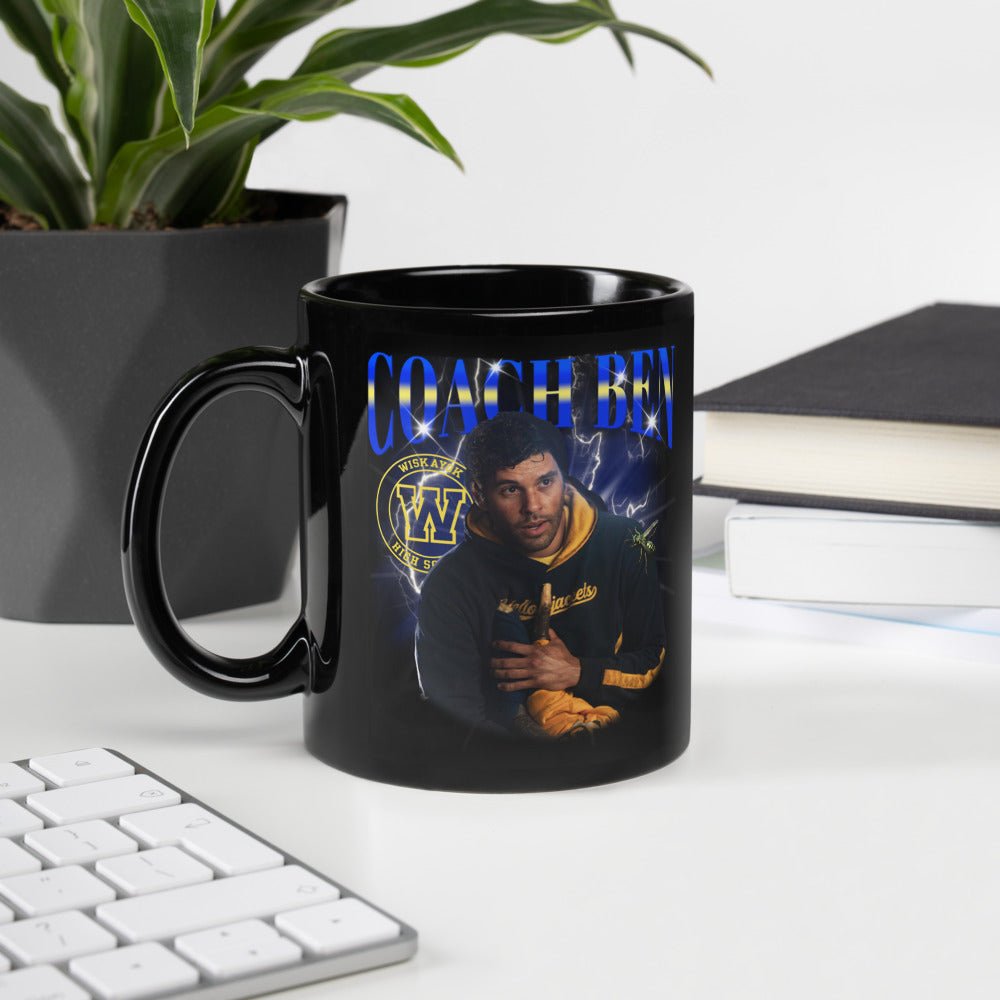 Yellowjackets Coach Ben Heartthrob Black Glossy Mug - Paramount Shop