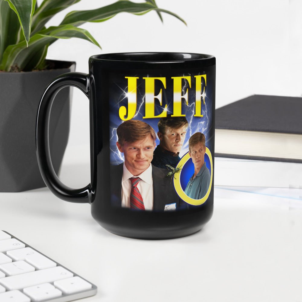 Yellowjackets Jeff Heartthrob Black Glossy Mug - Paramount Shop