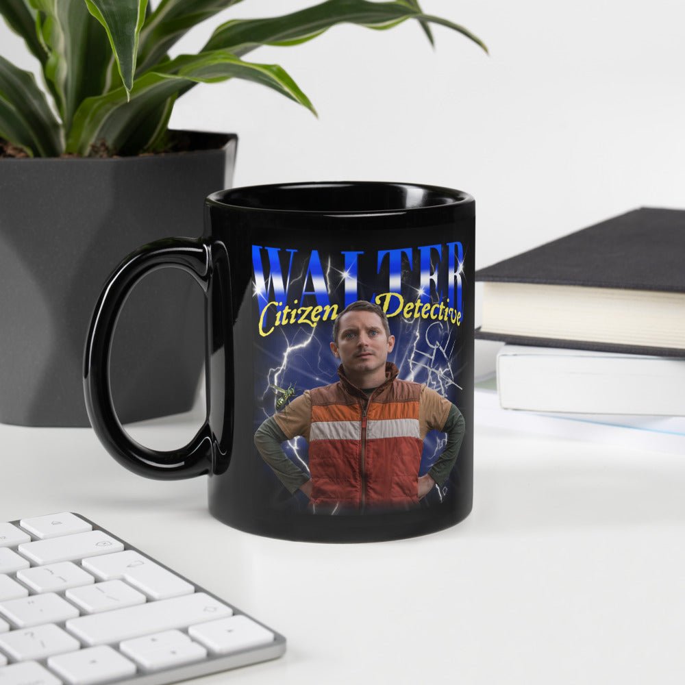 Yellowjackets Walter Citizen Detective Heartthrob Black Glossy Mug - Paramount Shop