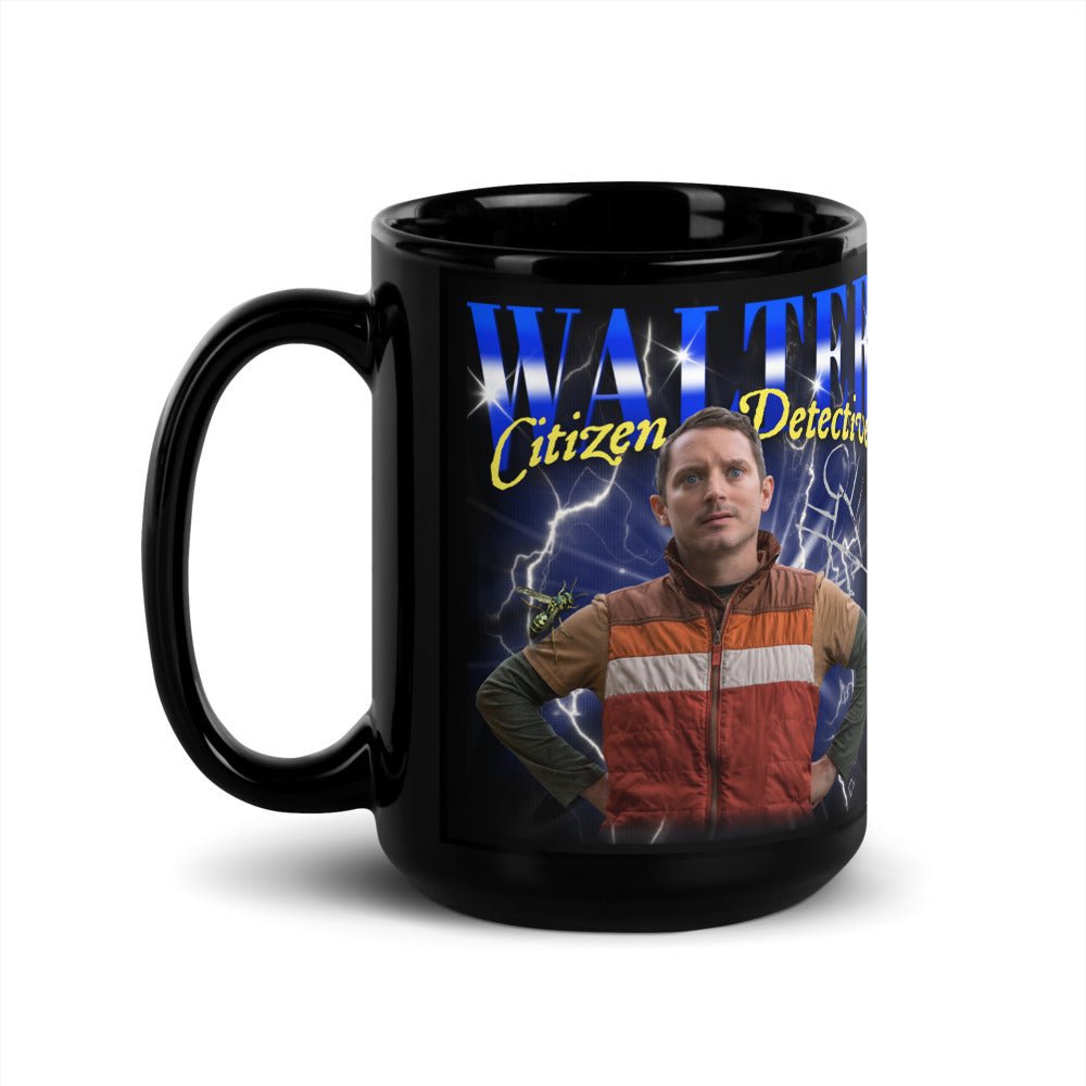 Yellowjackets Walter Citizen Detective Heartthrob Black Glossy Mug - Paramount Shop