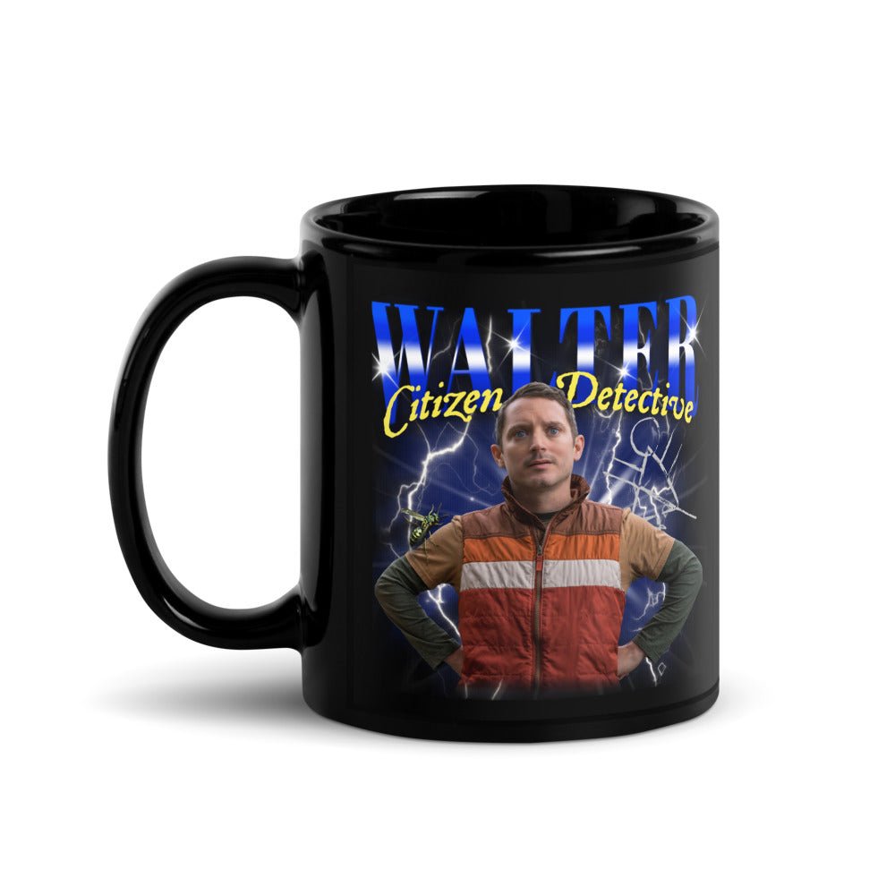 Yellowjackets Walter Citizen Detective Heartthrob Black Glossy Mug - Paramount Shop