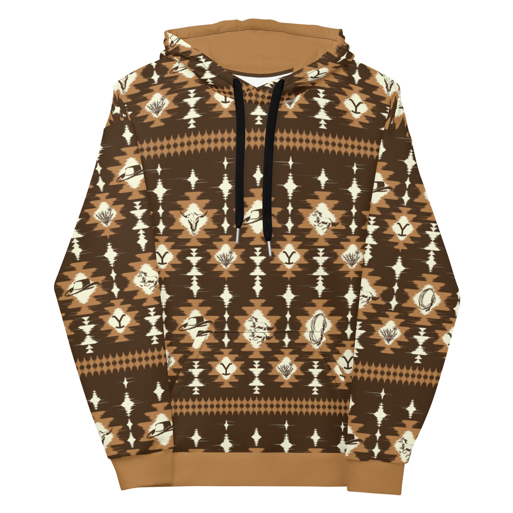 Yellowstone Aztec Hoodie – Paramount Shop
