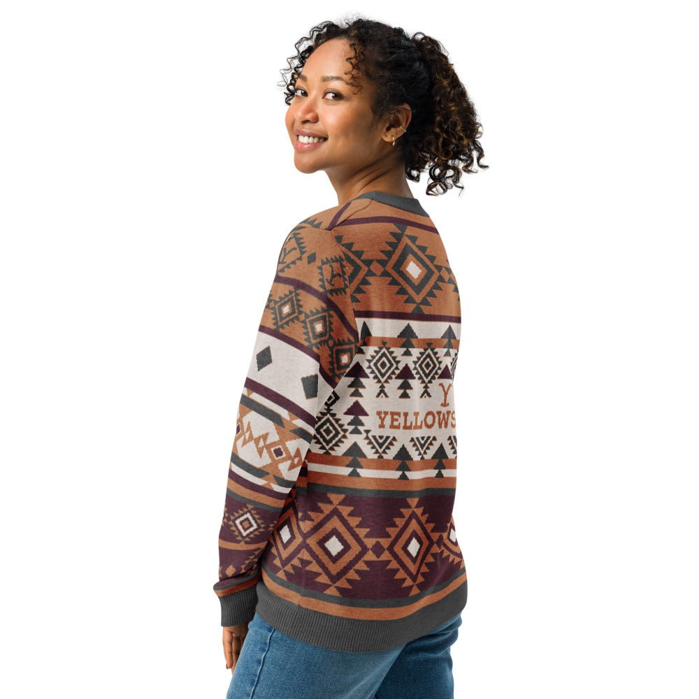 Yellowstone Barn Holiday Unisex Sweater - Paramount Shop