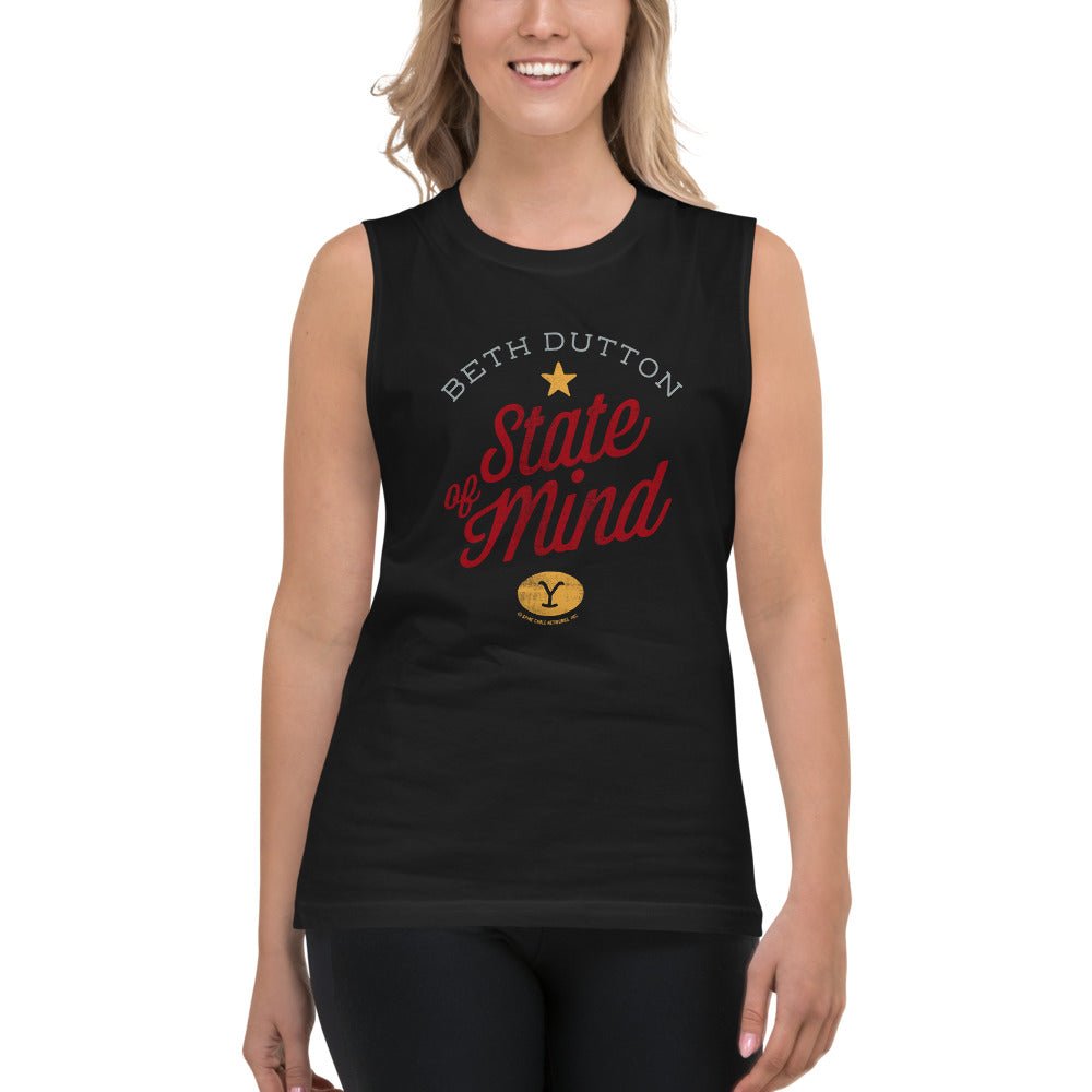 Yellowstone Beth Dutton State of Mind Unisex Tank Top - Paramount Shop