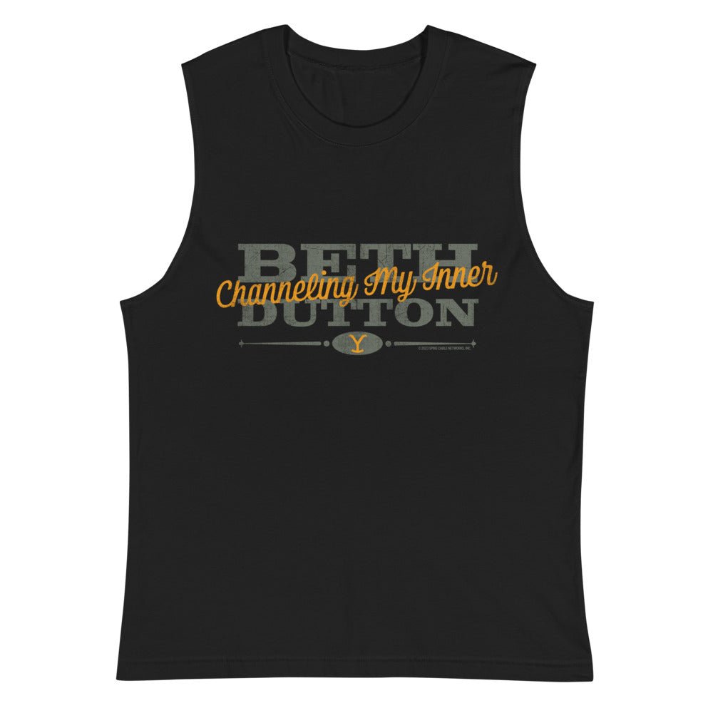 Yellowstone Channeling My Inner Beth Dutton Unisex Tank Top - Paramount Shop