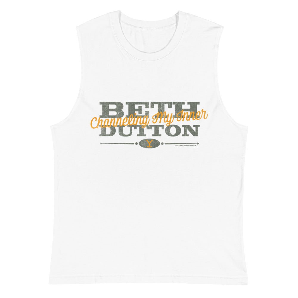 Yellowstone Channeling My Inner Beth Dutton Unisex Tank Top - Paramount Shop