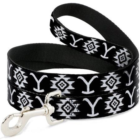 Yellowstone Dog Leash Dutton Ranch Native American Icons Durable Polyester - Paramount Shop