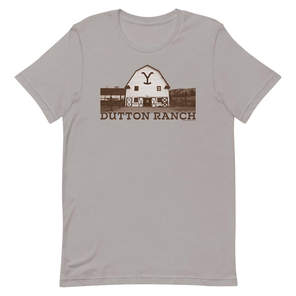 Yellowstone Dutton Ranch Barn Adulte T-shirt à manches courtes ...