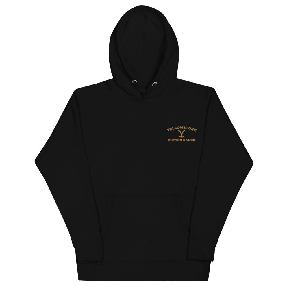 Yellowstone Dutton Ranch Embroidered Unisex Hoodie – Paramount Shop