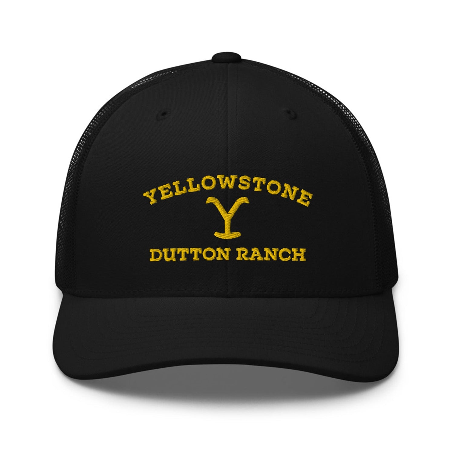 Yellowstone Dutton Ranch Rope Design Snapback Hat - Officially Licensed Embroidered Trucker Cap