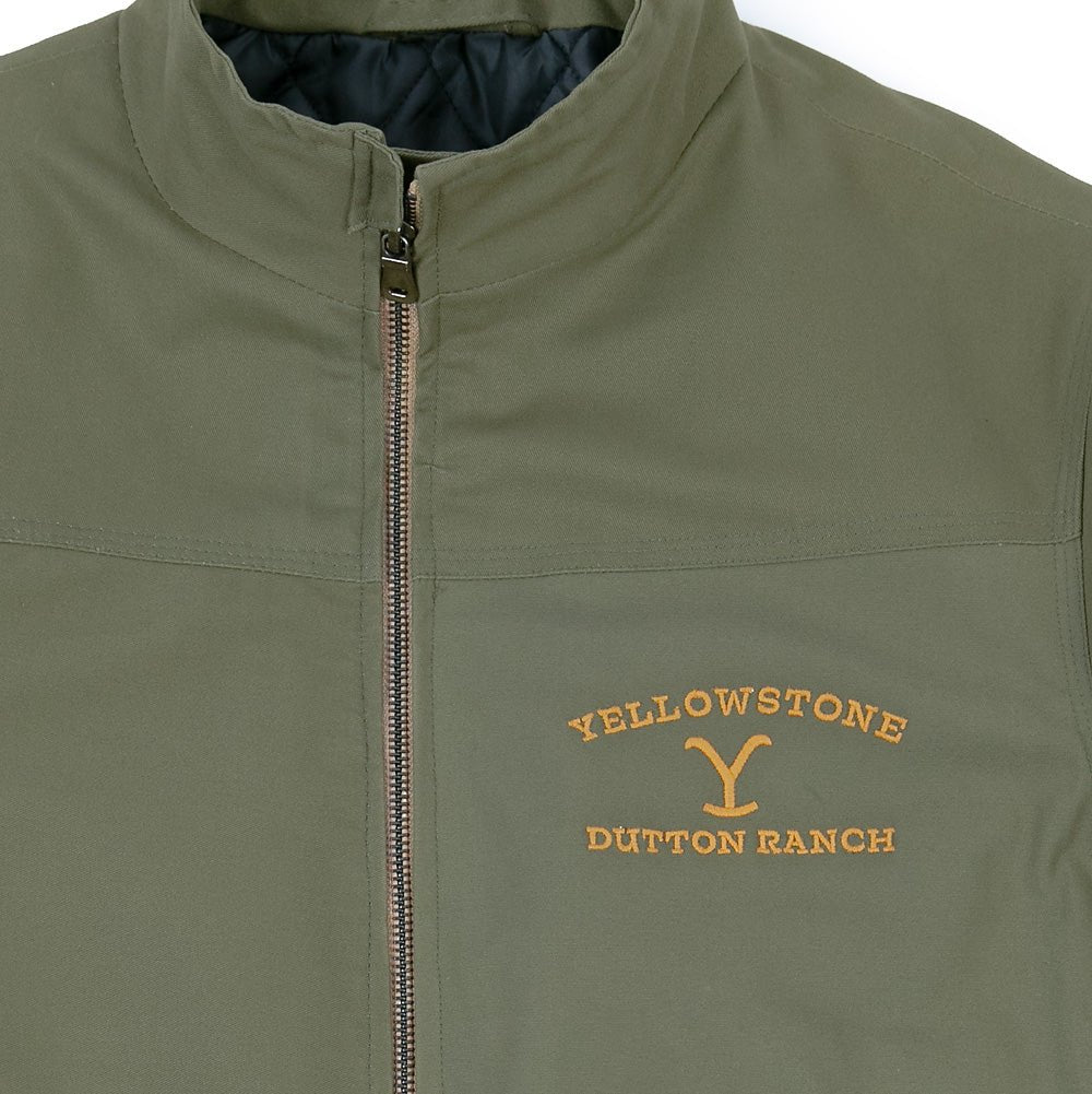 Yellowstone Chaqueta Dutton Ranch Olive – Paramount Shop