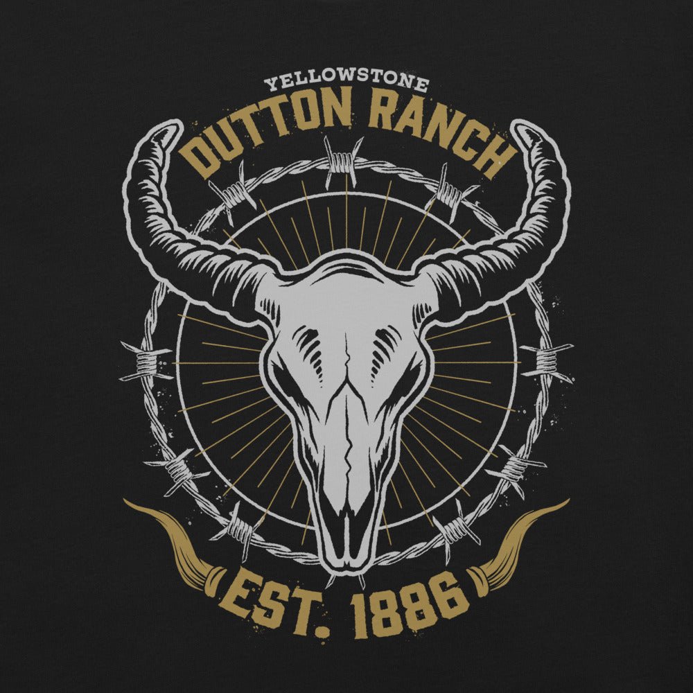 Yellowstone Dutton Ranch Skull Unisex T-Shirt - Paramount Shop