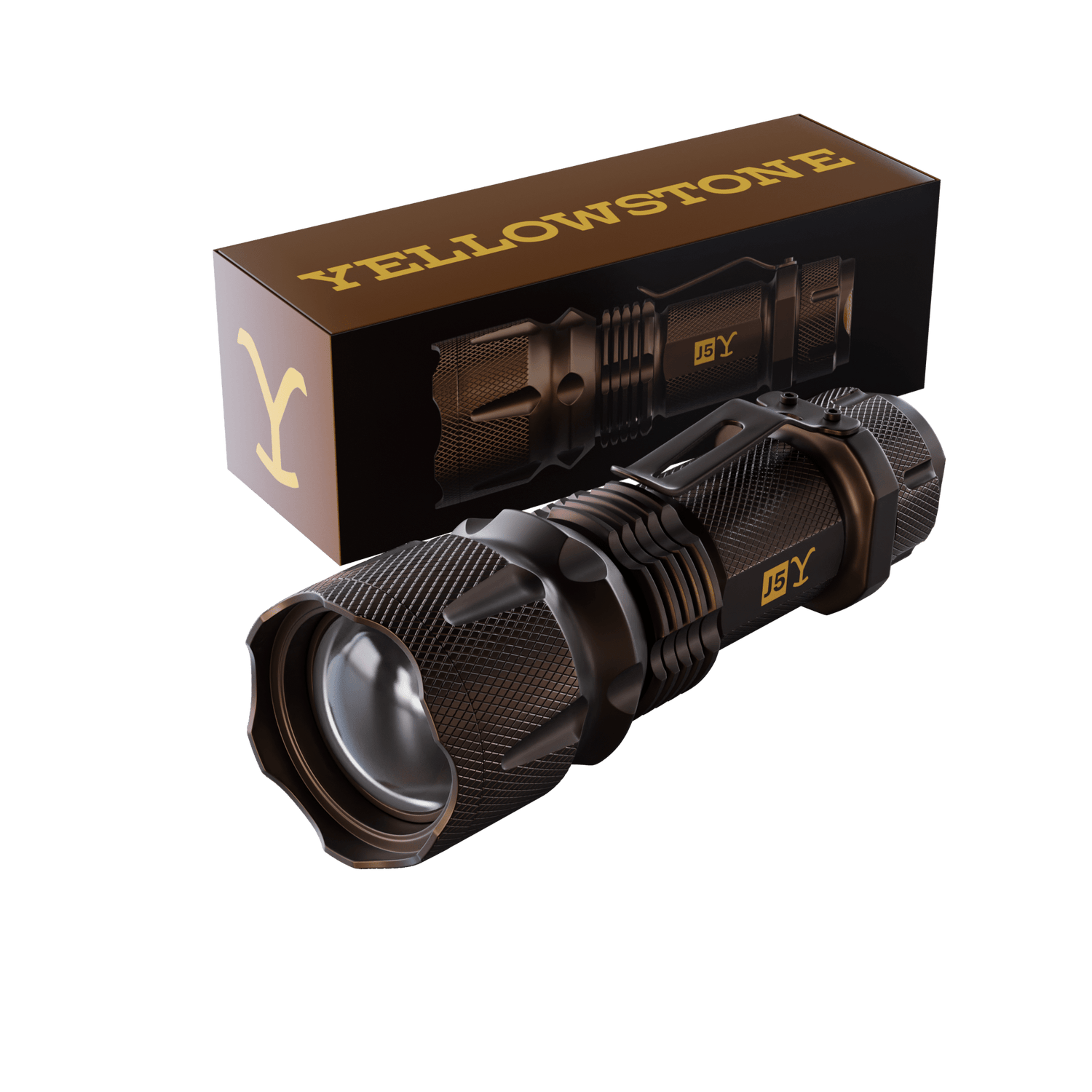 Yellowstone Edition J5 Tactical Hyper V Flashlight Paramount Shop