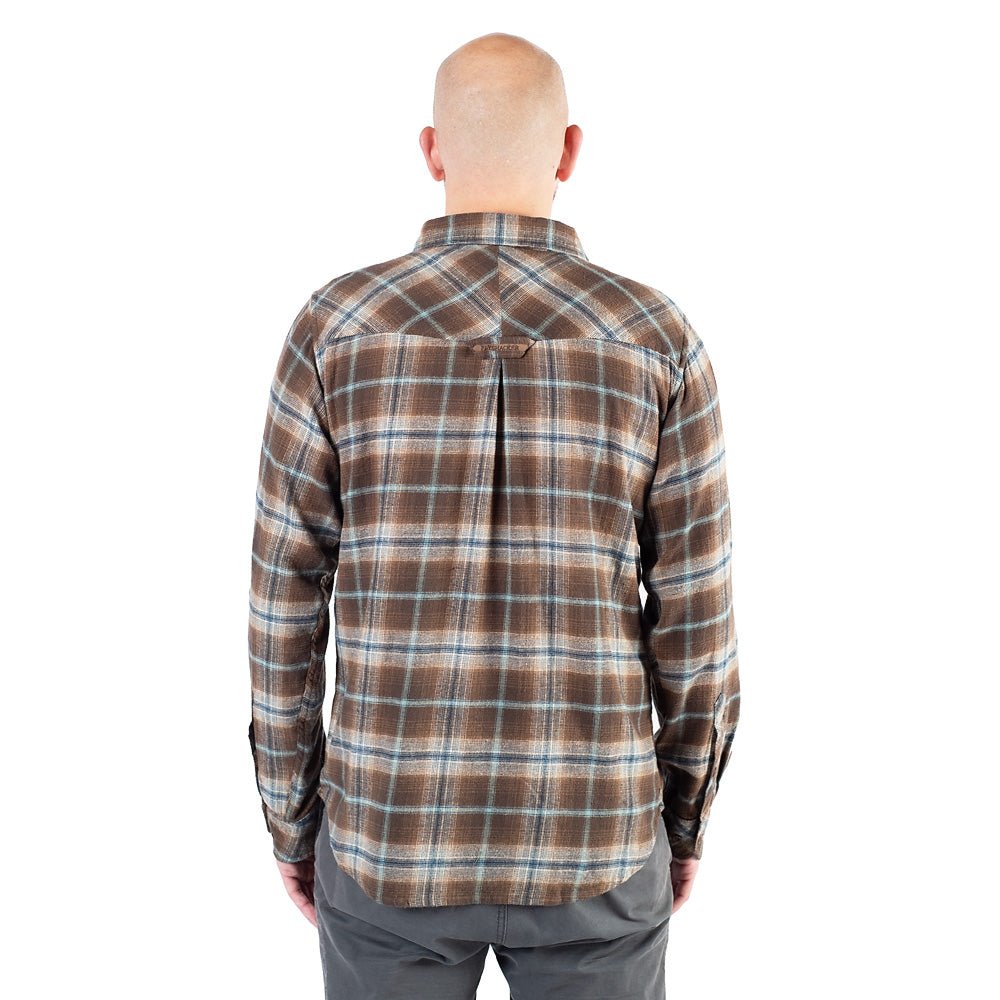 Yellowstone Embroidered The Original Flyshacker Plaid Flannel Shirt - Paramount Shop