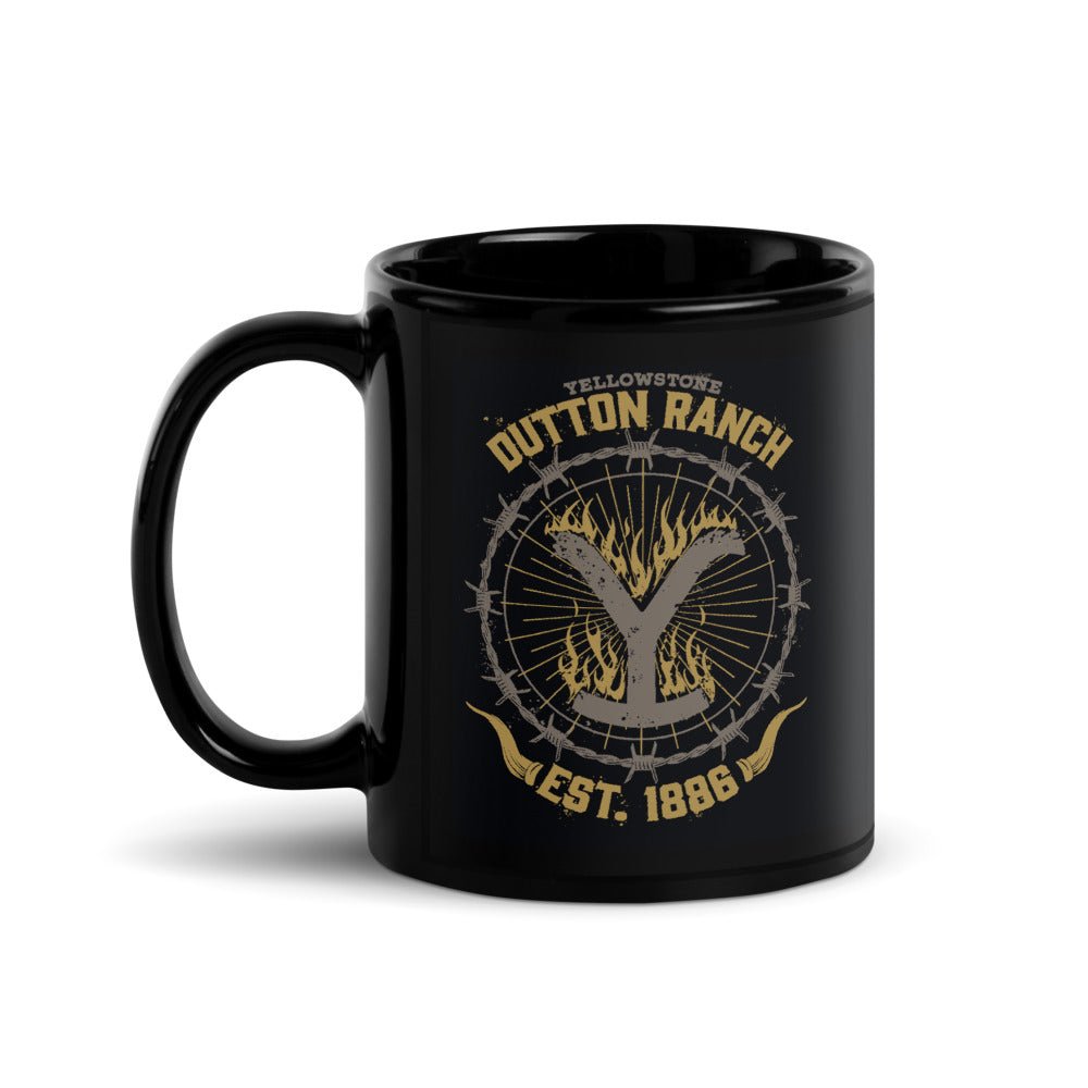 Yellowstone Flammes Logo Tasse Paramount Shop yellowstone-flammes-logo-tasse-paramount-shop