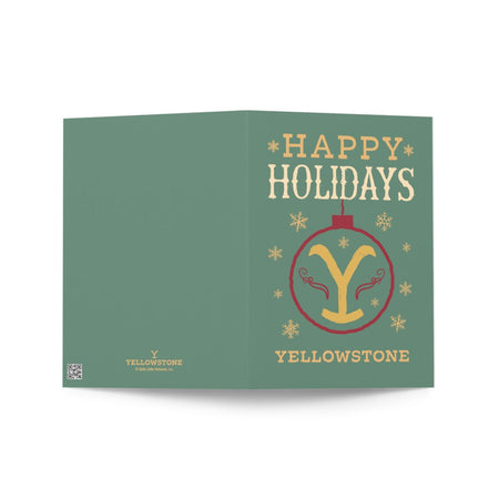 Yellowstone Holiday Greeting Card - Paramount Shop