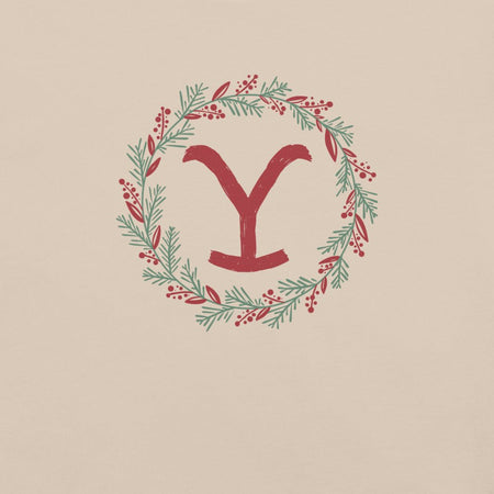 Yellowstone Holiday Wreath Unisex T-Shirt - Paramount Shop