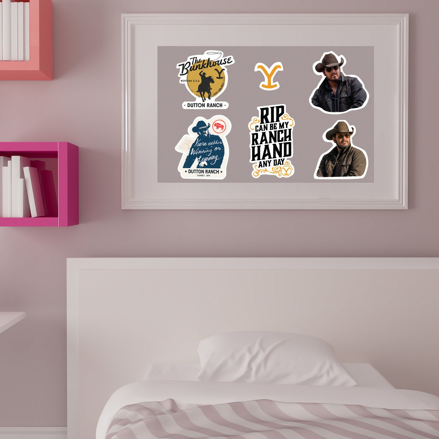 Yellowstone Rip & Beth Wall Decals - Paramount Shop