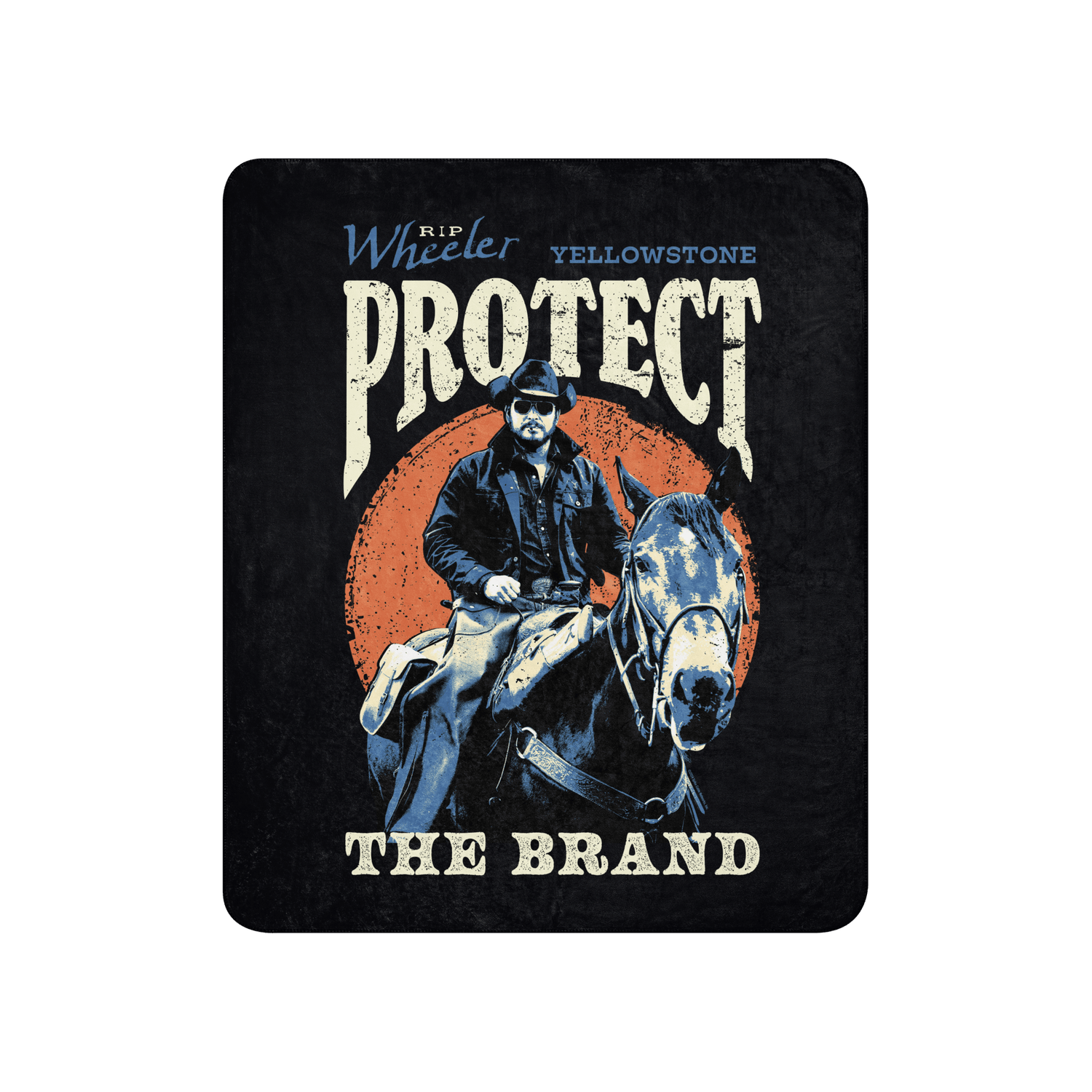 Yellowstone Rip Wheeler Protect The Brand Blanket - Paramount Shop