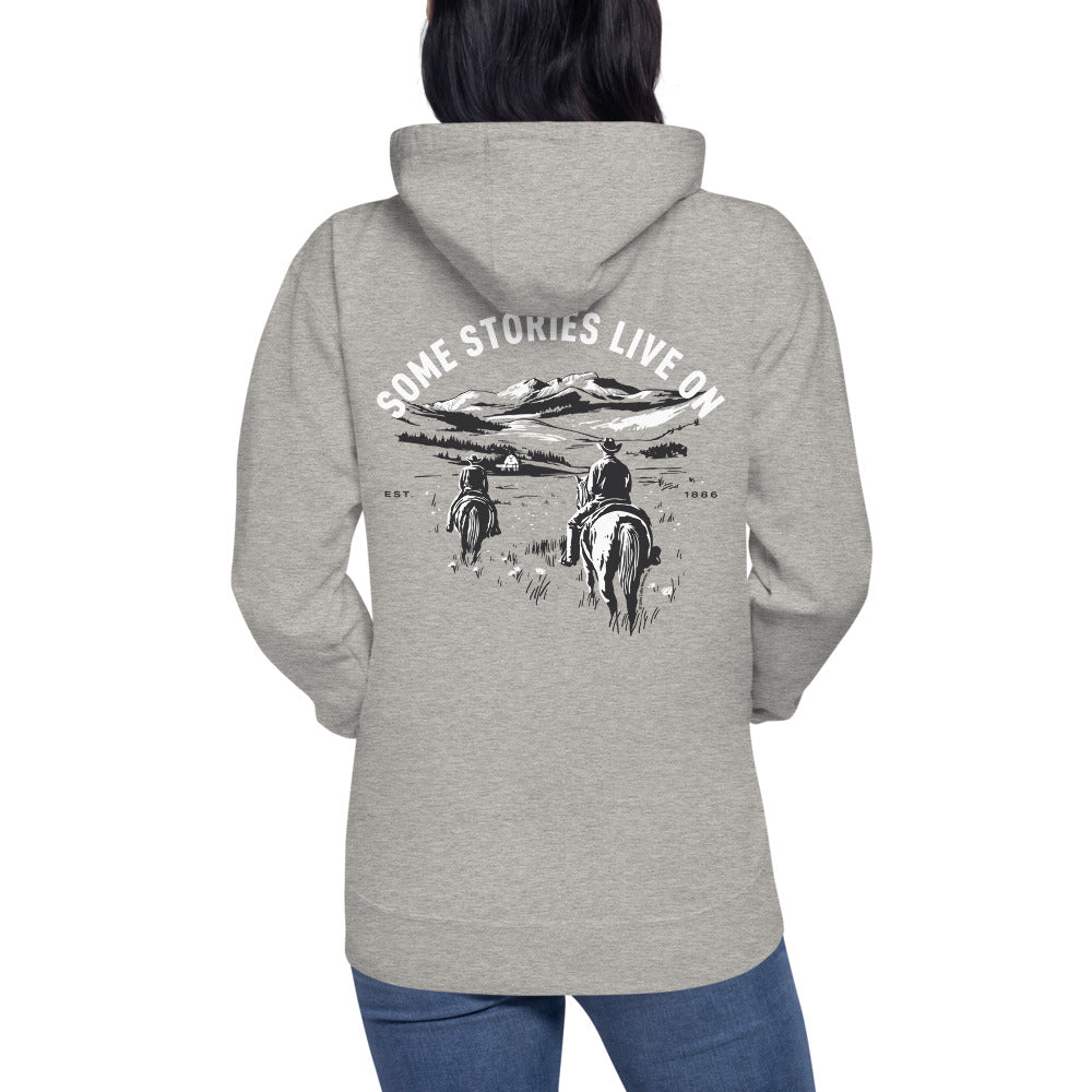 Yellowstone Some Stories Live On Unisex Premium Hoodie - Paramount Shop