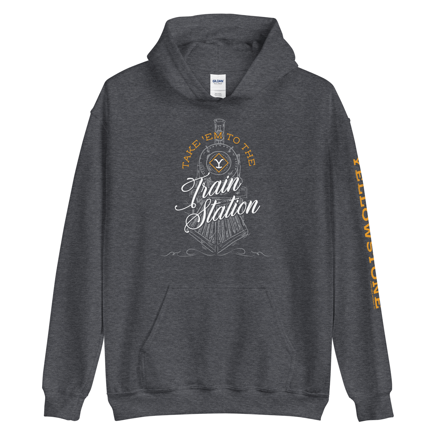 Yellowstone Take 'Em To The Train Station Hooded Sweatshirt - Paramount Shop