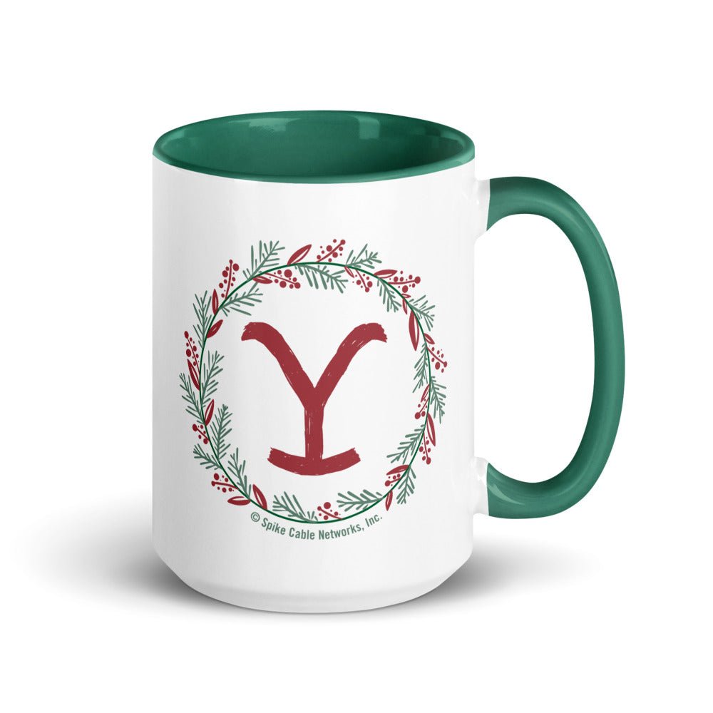 Yellowstone Wreath Two - Tone Mug - Paramount Shop
