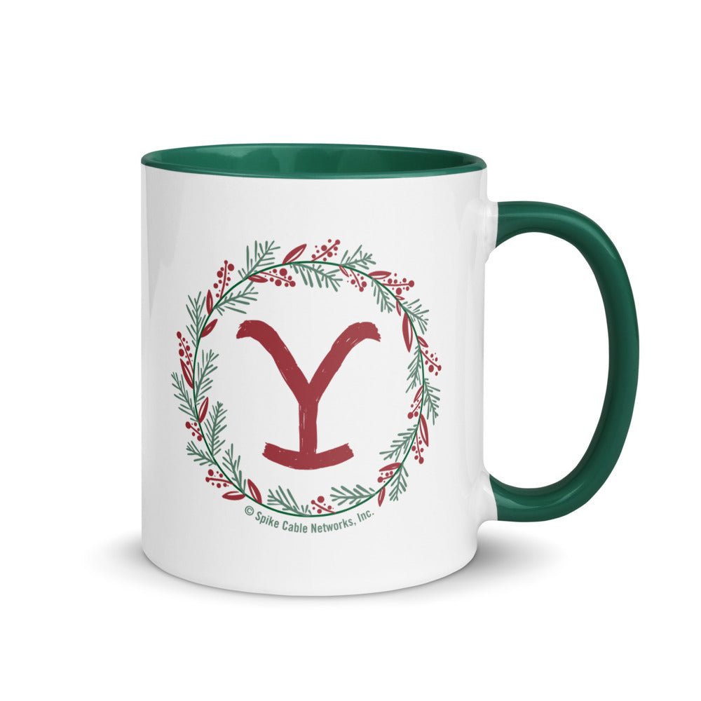 Yellowstone Wreath Two - Tone Mug - Paramount Shop