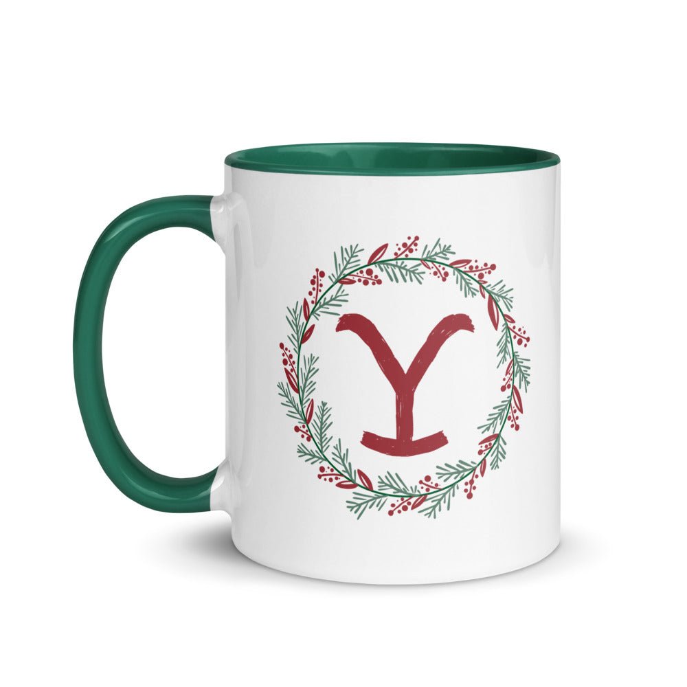 Yellowstone Wreath Two - Tone Mug - Paramount Shop