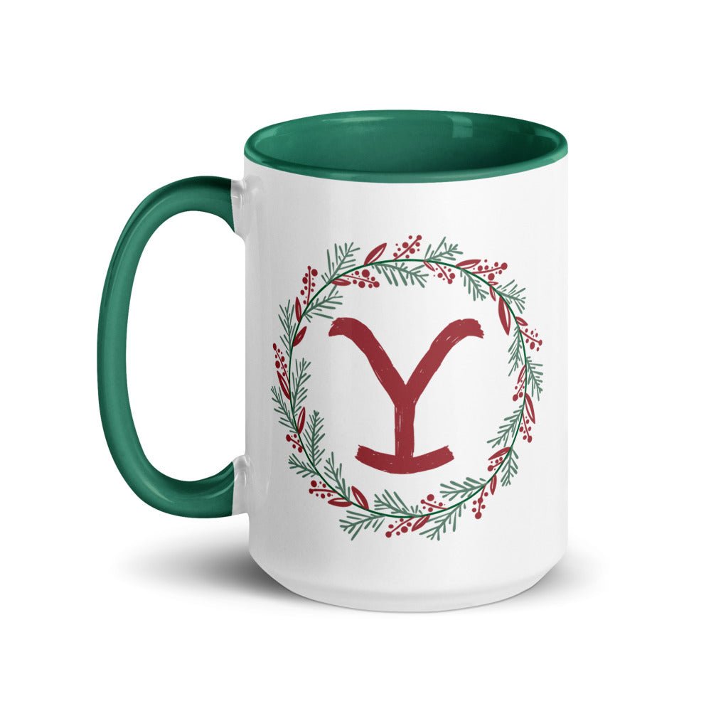 Yellowstone Wreath Two - Tone Mug - Paramount Shop