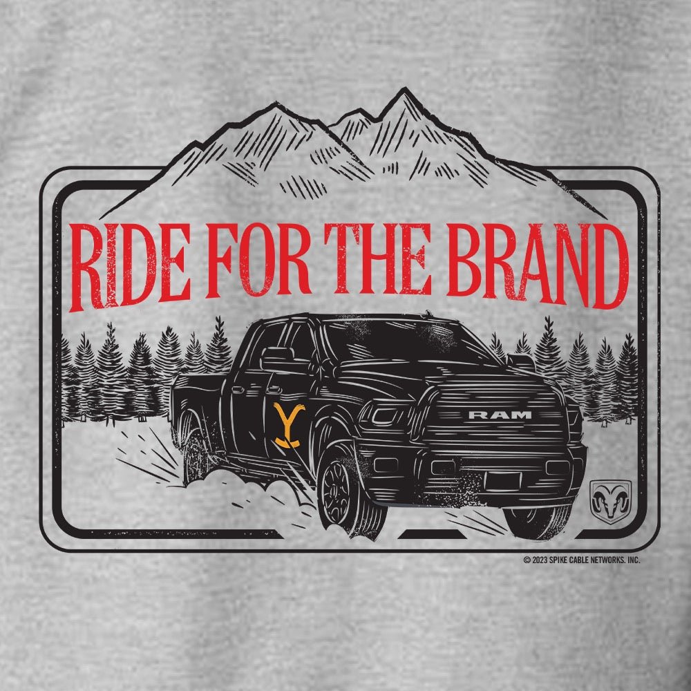 Yellowstone x Ram Ride For The Brand Zip-Up Hoodie – Paramount Shop