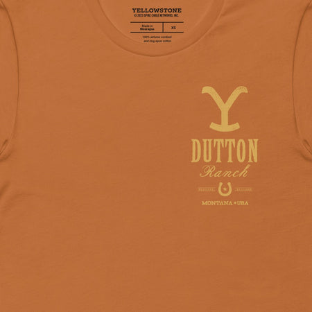 Yellowstone Y Dutton Ranch T - Shirt - Paramount Shop
