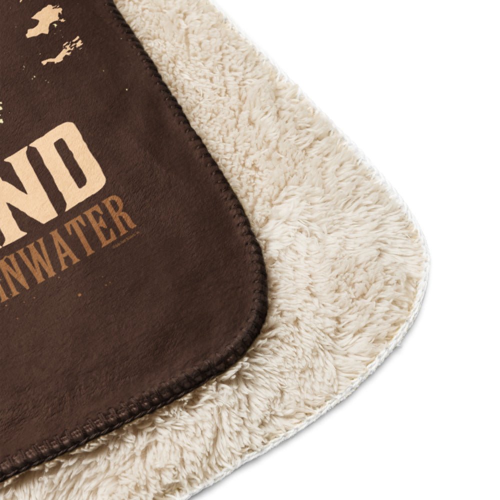 Yellowstone You Live With The Land Premium Sherpa Blanket - Paramount Shop