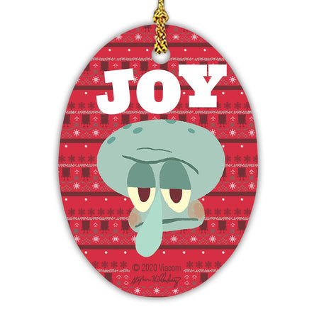 SpongeBob SquarePants Joy Oval Ceramic Ornament - Paramount Shop
