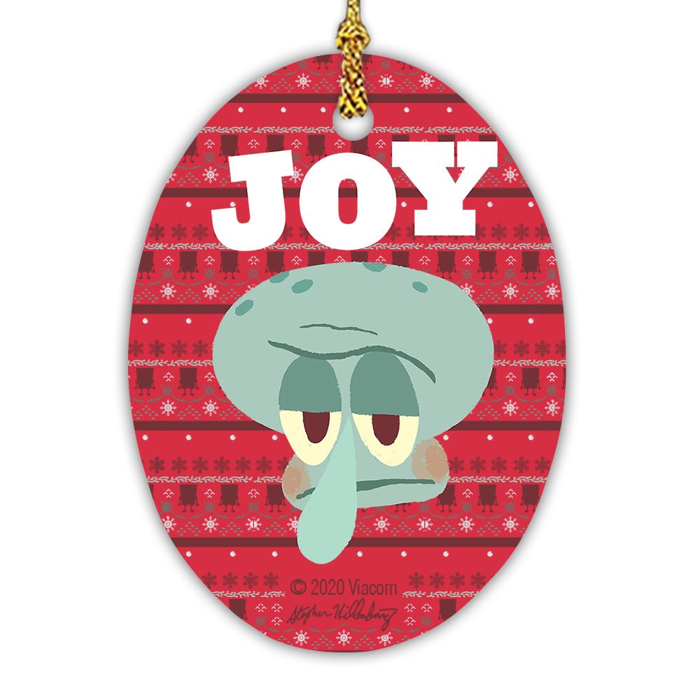 SpongeBob SquarePants Joy Oval Ceramic Ornament - Paramount Shop